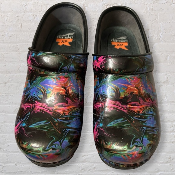 Dansko Multicolor Patterned Clogs - Picture 7 of 9